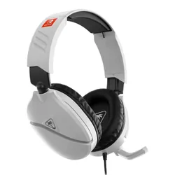 Micro Casque Gamer Filaire Turtle Beach RECON 70 pour switch - Blanc