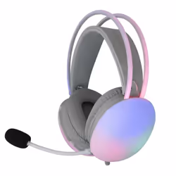 Micro Casque Gamer WHITE SHARK FIREFLY - Connectivité: Filaire - Interface: 2 x Jack 3.5 mm+USB -Diamètre de Haut-parleur: 50 ...