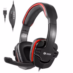 Micro Casque Gamer ZOOOK STINGRAY - Connectivité: Filaire - Interface: USB - Diamètre de Haut-parleur: 40 mm - Réponse en Fré ...