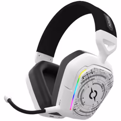 Micro Casque Gamer AQIRYS ALNAIR - Technologie de connectivité: Sans Fil(Bluetooth 5.0) - Taille du pilote: 40 mm - Batterie  ...