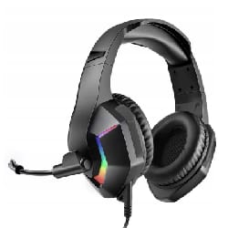 Micro Casque Gamer VARR Stéréo Subwoofers RGB - Noir