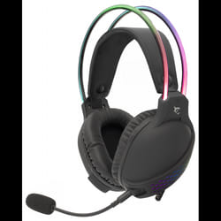 Micro casque Gamer WHITE SHARK GH-2140 OX RGB - Noir