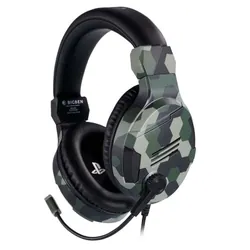 Micro Casque Gaming Bigben Pour PS4 Vert Militaire