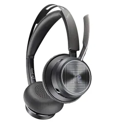 Micro Casque HP Poly Voyager Focus 2 Certifié Microsoft Teams Noir