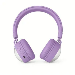 Micro Casque Sans Fil JR-01A RGB - Violet