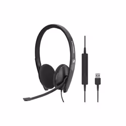 Micro Casque SENNHEISER SC 160 - Technologie de Connectivité: Filaire - Réponse de fréquence: 20 - 20000 -Commandes Microphon ...