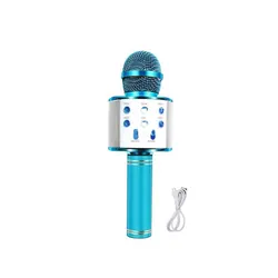 Micro Karaoké WS-858 - Bleu