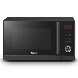 Focus FM 250 - Micro-ondes solo, 25 L, 47 cm, noir