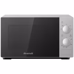 Micro-Onde BRANDT - Puissance: 700 Watts - Volume: 20 Litres - Minuterie max: Jusqu'à 35 minutes - Fonction: Décongélation, M ...