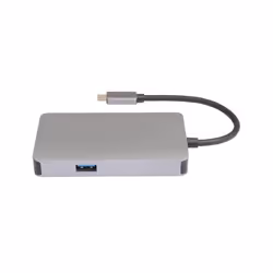 Microconnect USB3.1CCOM14 station d'accueil Avec fil USB 3.2 Gen 1 (3.1 Gen 1) Type-C Gris - Vue supplémentaire 3