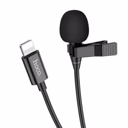 Microphone Cravate Hoco L14 Pour IPhone  - Connectivité : Filaire - Interface : IPhone - Réponse en fréquence : 20 Hz – 20000 ...
