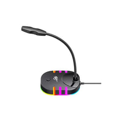 Microphone Gamer Filaire HAVIT GK58B RGB - Noir