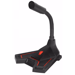 Microphone Gaming Xtrike Me XMC01 - Connectivité:  Filaire - Interface : jack 3.5 mm  - Sensibilité : -34dB ± 3 dB  - Longueu ...
