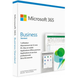 Microsoft Office 365 Business Standard Retail Français 1an