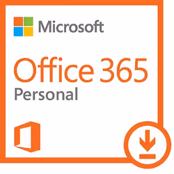 Microsoft Office 365 Personal, Office suite, 1 licence(s), 1 année(s), Téléchargement électronique de logiciel, Anglais, Wind ...