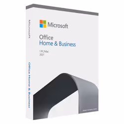 Microsoft Office Home & Business 2021, Office suite, Complète, 1 licence(s), 1 année(s), Téléchargement électronique de logic ...