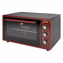 Focus F 45R - Mini four électrique, 45 L, 2000 W, 6 fonctions, rouge - Vue supplémentaire 2