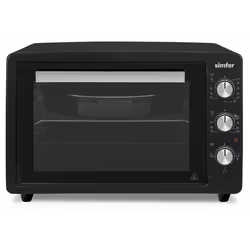 Mini Four Simfer M3430 - Capacité 34L - Puissance 1300W - 3x Fonctions de cuisson - Minuterie mécanique - grille en acier chr ...