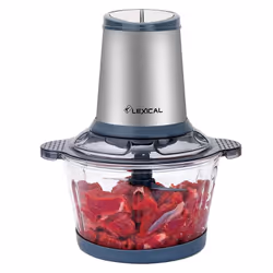 Mini Hachoir A viande Lexical LCH1916 - Puissance : 400 Watts - Nombre de vitesse : 2 - Capacité du bol : 3 L - Fréquence: 50 ...