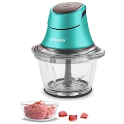 Mini Hachoir Électrique NEWSTAR G08VM 600W - Vert Métallisé
