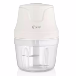 Mini Hachoir Rechargeable KIWI KC-8203 1500W - Blanc
