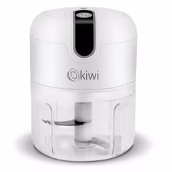 Mini Hachoir sans fil KIWI - Utilisation sans fil et portable - Batterie 1300W - Capacité 250ml - Lame en acier inoxydable -  ...