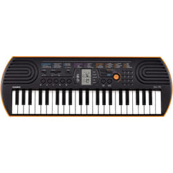 Mini Keyboard Built-in Tones CASIO - Oranger (SA-76AH2)