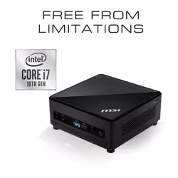 Mini PC Noir MSI Cubi 936 i3-10110U 2,1GHz - Ordinateur de Bureau Compact et Économique - Vue supplémentaire 7