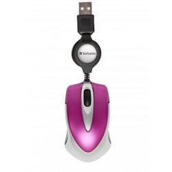 Mini Souris Filaire Verbatim 49020 Rose