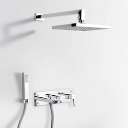Mitigeur De Bain-Douche Encastré 3 Sorties Zarzis Sopal Silver (06BKA04)