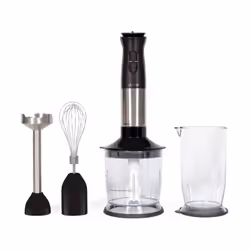 Mixeur 4EN1 LIVOO DOP246 - Puissance: 800 watts - Capacité doseur: 700 ml - Capacité bol hachoir: 500 ml - Nombre de vitesses ...