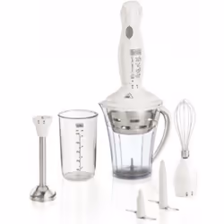 Mixeur plongeant 3 en 1 Black + Decker SB3240 - Fonctions: Mixer, hâcher et fouetter - Puissance: 500 Watts - Capacité bol mi ...