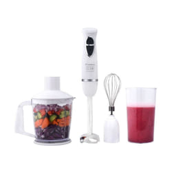 Mixeur Plongeant 4En1 LEXICAL LHB-1604 - Blanc