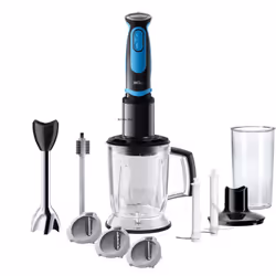 Mixeur Plongeant Braun MQ5064 Shape - Puissance: 750 W - Nombre de vitesses: 21 - Technologie PowerBell Plus - Technologie de ...