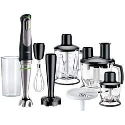 Mixeur plongeant Braun Multifonctions 11en1 MQ9097X / 1000 W / Noir