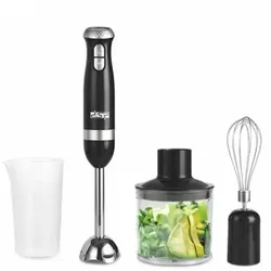 Mixeur plongeant DSP KM1091 4en1 700W Noir