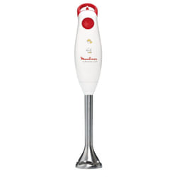 Mixeur Plongeant MOULINEX Turbomix Plus DD101141 Blanc/Rouge