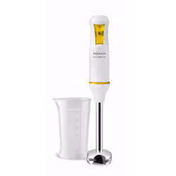 Mixeur Plongeant TAURUS 600 Easy - Puissance: 600 Watts - Gobelet doseur: 500 ml - Un seul bouton - Système de rotation turbo ...