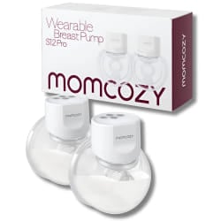 Momcozy S12 Pro Tire Lait Électrique Main Libre (Lot de 2)