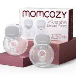 Momcozy S9 Pro (Lot de 2) Tire-Lait Portable avec 4 Tailles