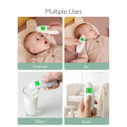 Momcozy Thermomètre Infrarouge sans Contact Front et Oreille
