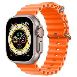 Montre Connectée EW28 Ultra + 2 Ceintures - Orange