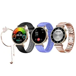 Montre Connectée HAINO TEKO RW-43 + Bracelet + 3 Ceintures - Gold