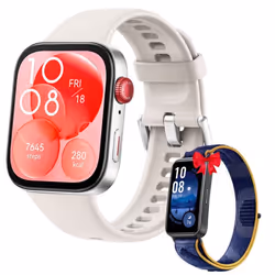 Montre Connectée HUAWEI Watch Fit 3 - Écran couleur AMOLED 1,82" (480×408 pixels, PPI 347) - Systéme d''exploitation: Android ...