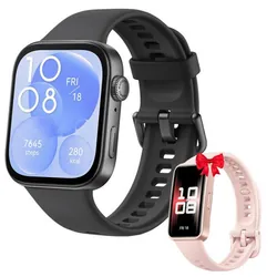 Montre Connectée HUAWEI Watch Fit 3 Noir + BAND 9 Offert