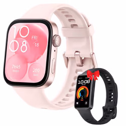 Montre Connectée HUAWEI Watch Fit 3 - Écran couleur AMOLED 1,82" (480×408 pixels, PPI 347) - Systéme d''exploitation: Android ...