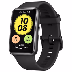 Montre Connecté Huawei Watch Fit - écran AMOLED de 1.64" Tactile - Résolution: 456 x 180 HD - Bluetooth - Resistance à l'eau ...