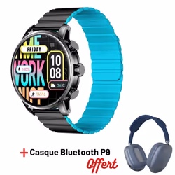 MONTRE CONNECTÉE Kieslect Smart Calling Watch Kr2 - Écran FHD AMOLED de 1.43" avec AOD - Connexion: Bluetooth 5.3 - Dual Core ...