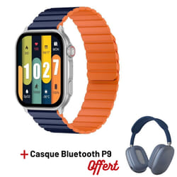 MONTRE CONNECTÉE KIESLECT CALLING WATCH KS PRO Avec Casque Bluetooth P9 Bleu