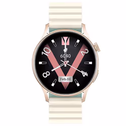 Montre Connectée KIESLECT Lady Calling Watch Lora 2 - Connectivité: Bluetooth 5.2 - écran tactile HD AMOLED 1.3" (360 x 360px ...